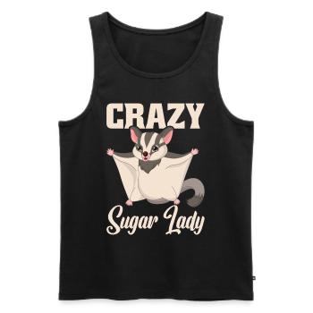 Flying Squirrel Suger Glider Short-headed Glider - Men's Premium Organic Tank Top - black - Front - AI Model Male 178 light (178cm)