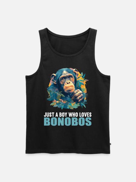 Bonobos Bonobo - Men's Premium Organic Tank Top - black