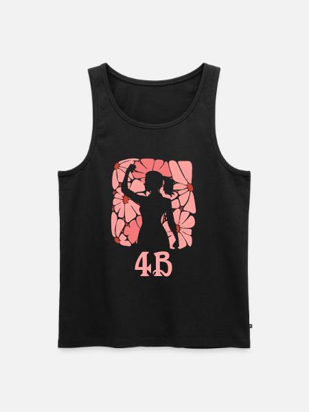 4B Movement Feminism Korean Strong Women - Men's Premium Organic Tank Top - black