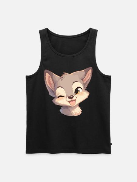 Coyotes Coyote - Men's Premium Organic Tank Top - black