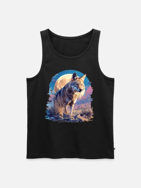 Coyotes Coyote - Men's Premium Organic Tank Top - black