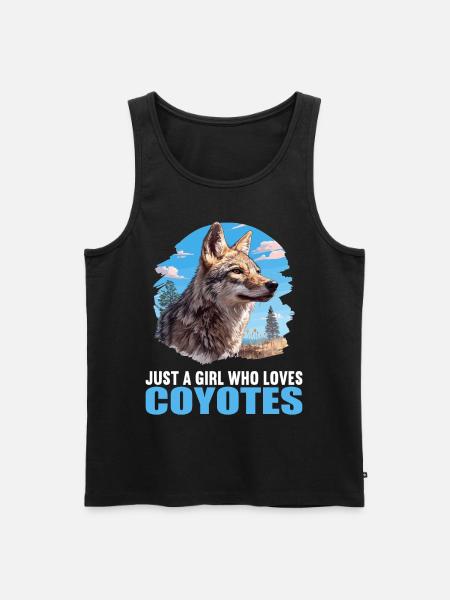 Coyotes Coyote - Men's Premium Organic Tank Top - black