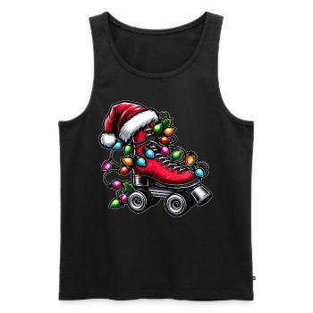 Roller Skating Skater Skate Roller Skates - Men's Premium Organic Tank Top - black - Front - Michal (187cm)