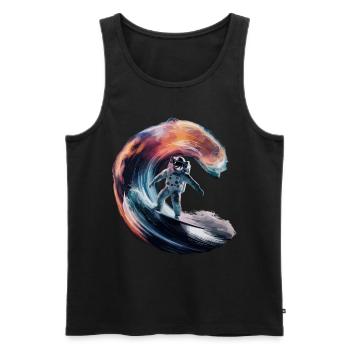 Are You Gonna Perform At The Tail-Lent Show - Männer Premium Bio Tank Top - Schwarz - Vorne - Michal (187cm)