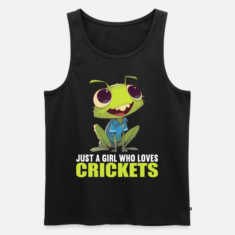 Grillen Grille - Männer Premium Bio Tank Top - Schwarz