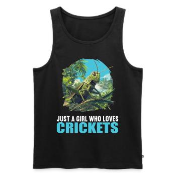 Grillen Grille - Männer Premium Bio Tank Top - Schwarz - Vorne - AI Model Male 178 light (178cm)