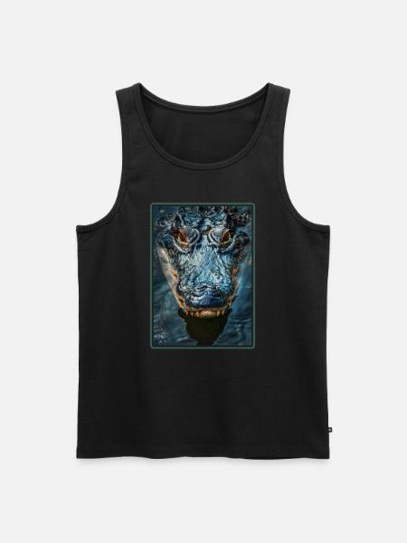 Crocodiles Crocodile - Men's Premium Organic Tank Top - black