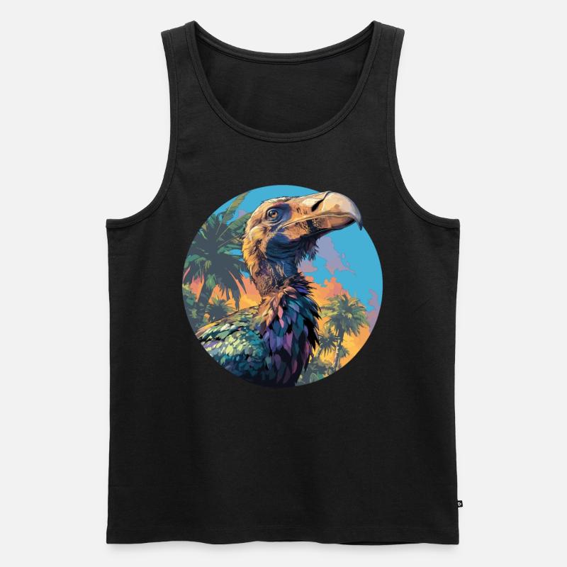 Dodos Dodo - Männer Premium Bio Tank Top - Schwarz