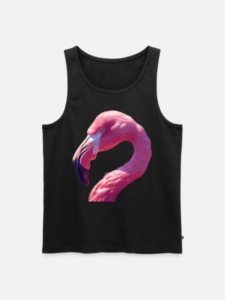 Flamingos Flamingo - Men's Premium Organic Tank Top - black