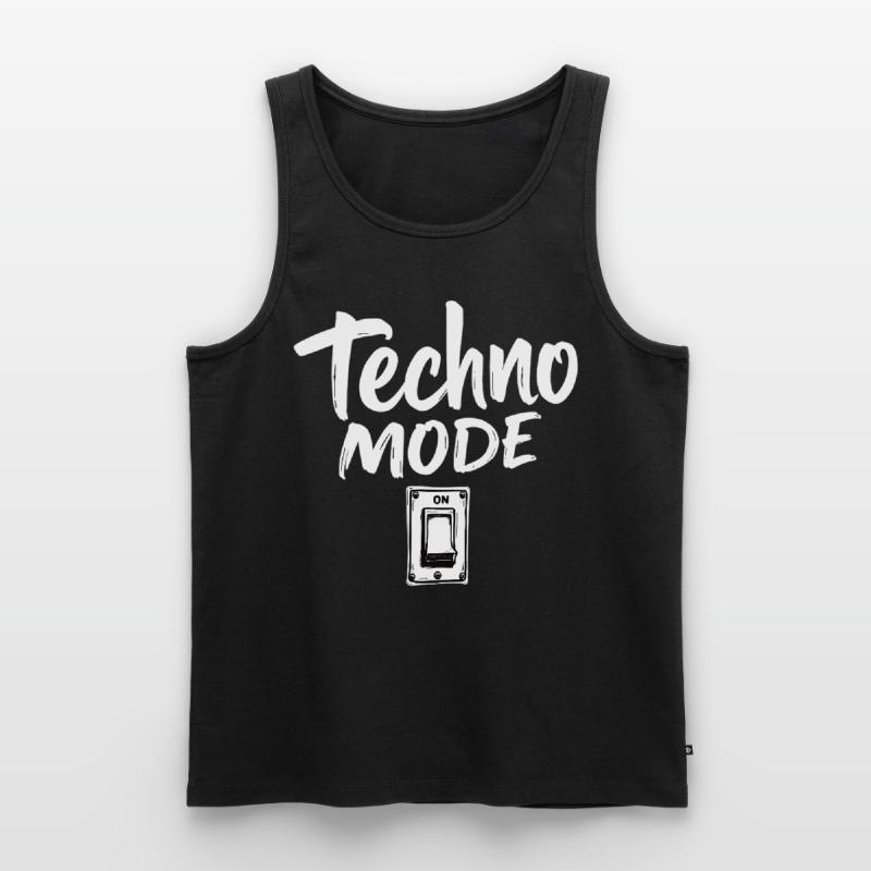 Mode Techno sur Techno Techno Musique Techno Débardeur bio Premium Homme