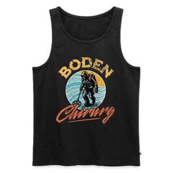 Sondeln Metalldetektor - Männer Premium Bio Tank Top - Schwarz - Vorne - Michal (187cm)