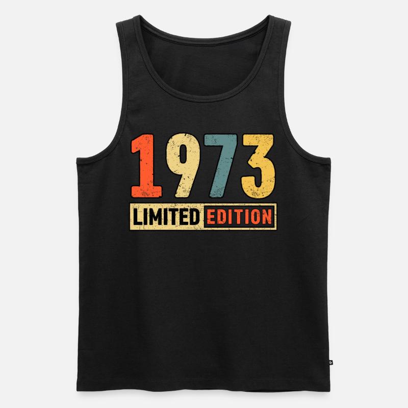 1973 Édition limitée - Débardeur bio Premium Homme - noir