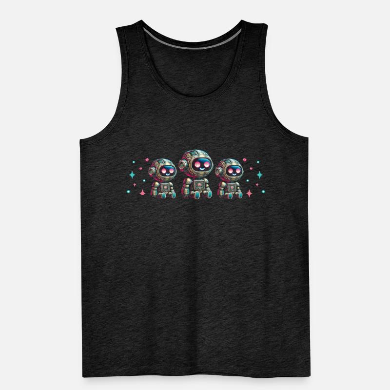 Robotics Engineer Computer Scientist Men's Premium Organic Tank Top