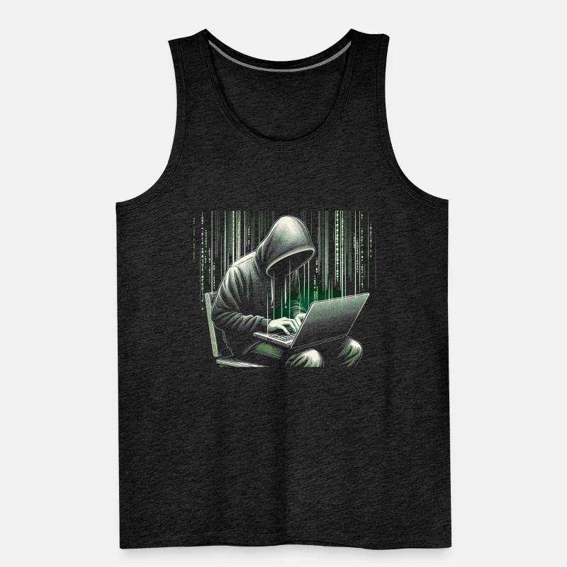 Programmer Programming Computer Science Men's Premium Organic Tank Top
