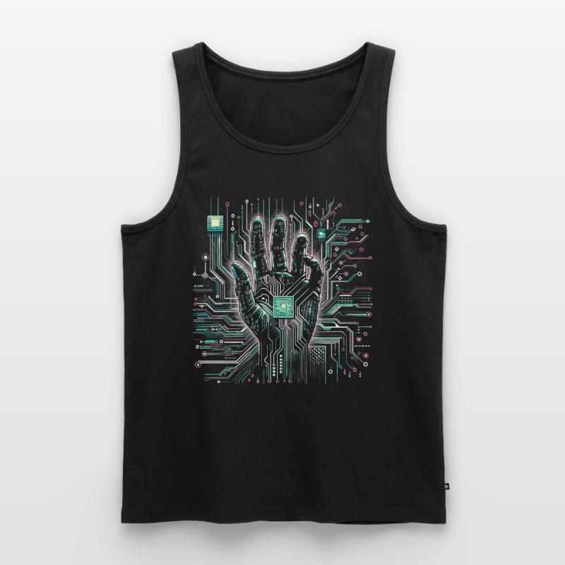 Informatik Informatiker Programmierer Männer Premium Bio Tank Top