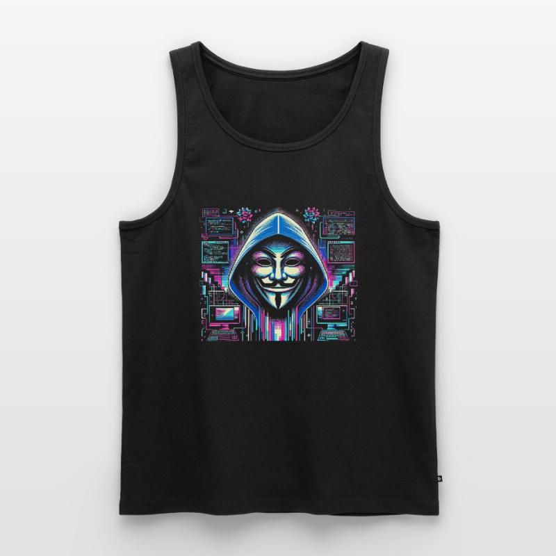 Programmer, computer scientist, hacker Men's Premium Organic Tank Top