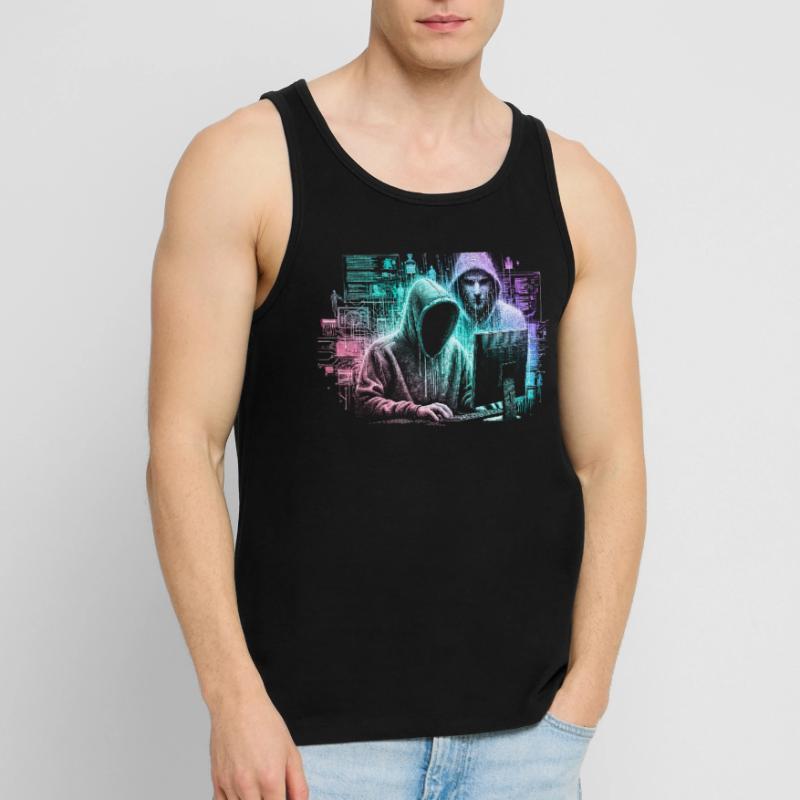 Programmeur Programmation Informatique Débardeur bio Premium Homme
