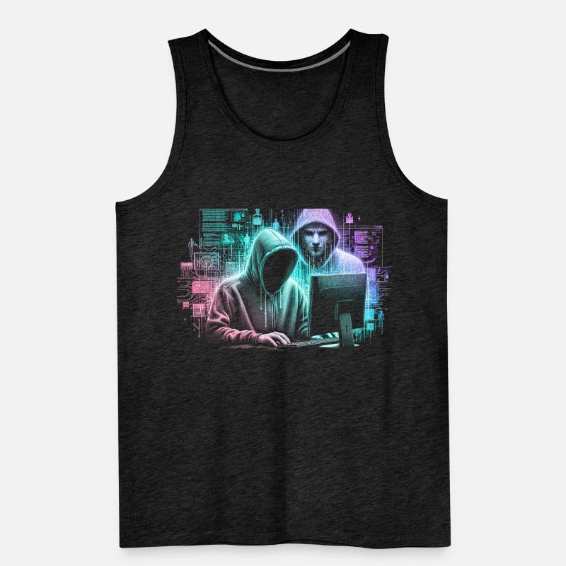 Programmierer Programmieren Informatik Männer Premium Bio Tank Top