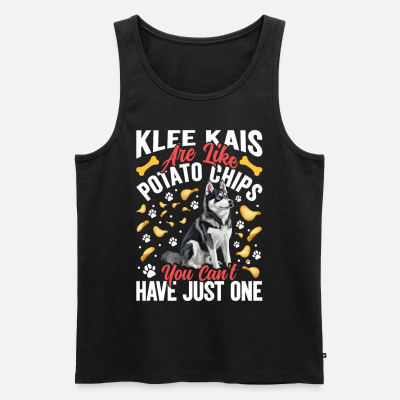 Alaskan Klee Kai - Männer Premium Bio Tank Top - Schwarz