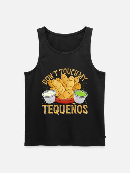 Tequenos Venezuelan - Men's Premium Organic Tank Top - black