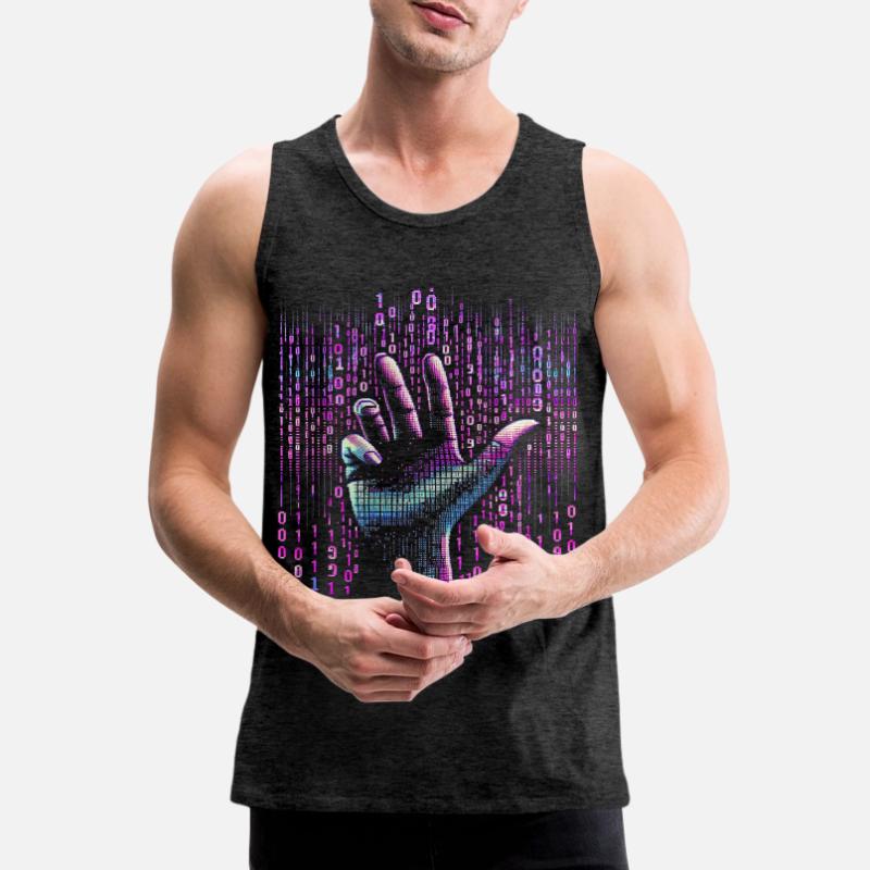 Programmer Programming Computer Science Men's Premium Organic Tank Top