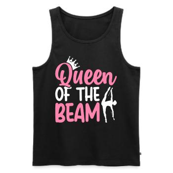 Turner Gymnastik Akrobat Königin Königin des - Männer Premium Bio Tank Top - Schwarz - Vorne - AI Model Male 178 light (178cm)