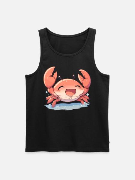 Crab Crab - Men's Premium Organic Tank Top - black