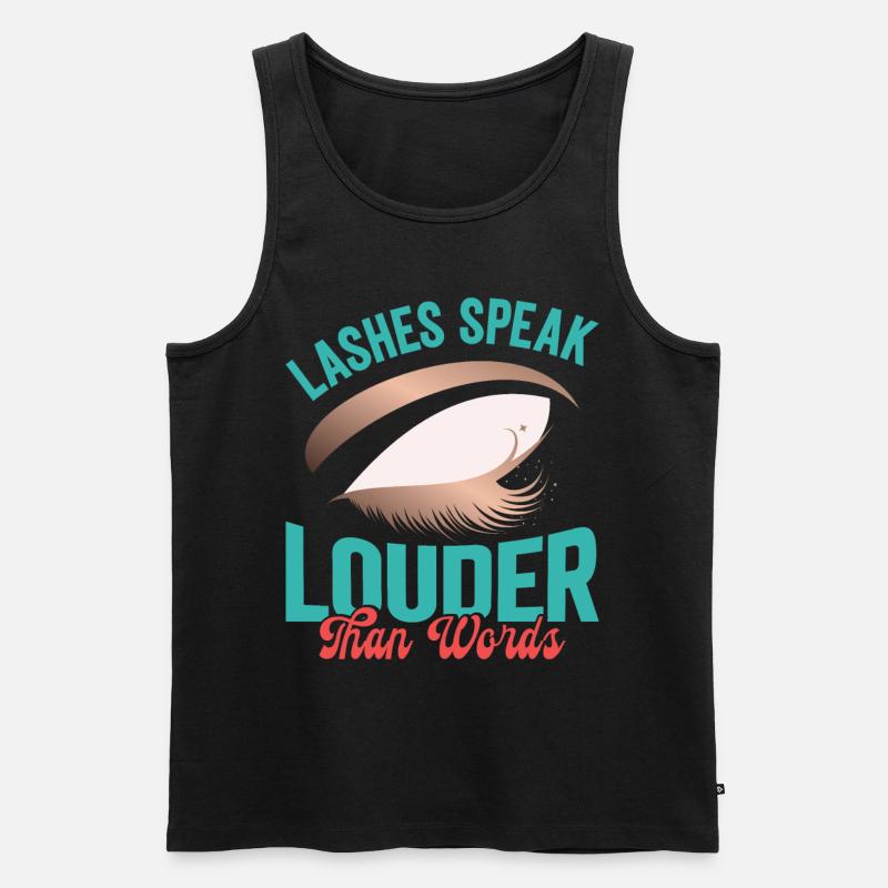 Lash Tech - Männer Premium Bio Tank Top - Schwarz