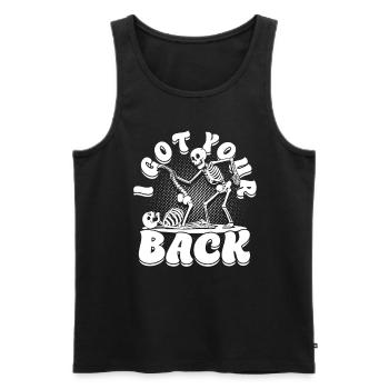 Chiropractor Physical Therapist I Got Your Back - Men's Premium Organic Tank Top - black - Front - Michal (187cm)