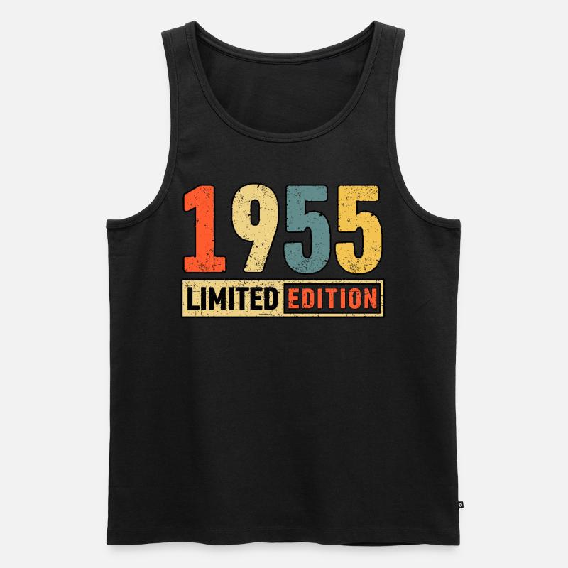 Edition limitée 1955 - Débardeur bio Premium Homme - noir
