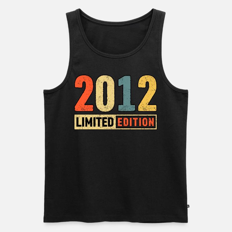 Edition Limitée 2012 - Débardeur bio Premium Homme - noir