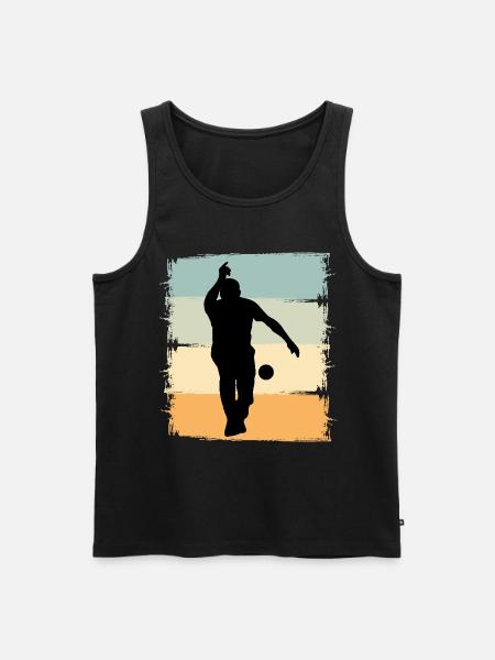 Boule Boccia Boule player - Men's Premium Organic Tank Top - black