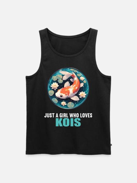 Koi Koi Carp - Men's Premium Organic Tank Top - black
