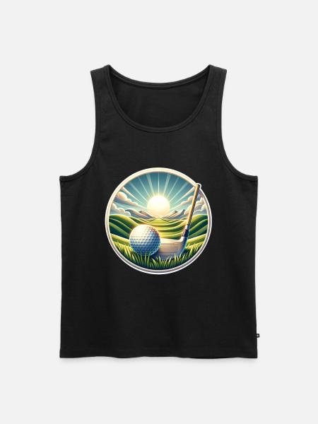 Gulf - Men's Premium Organic Tank Top - black