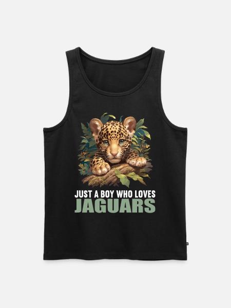 Jaguars Jaguar - Men's Premium Organic Tank Top - black