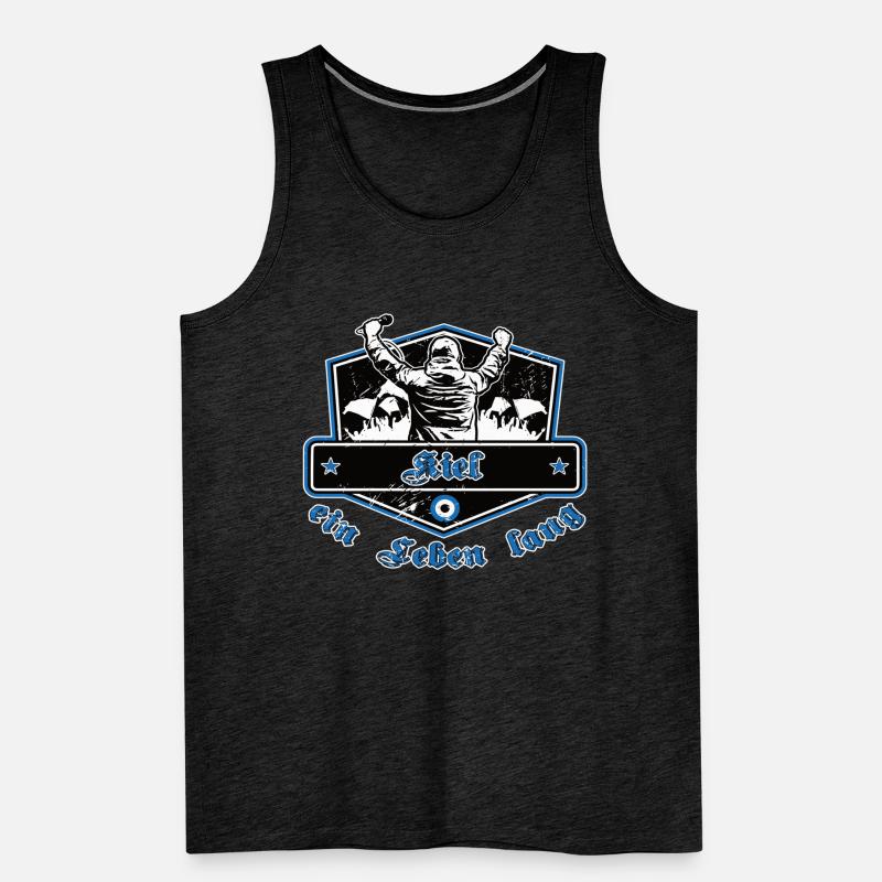 Kiel ein Leben Lang No II Männer Premium Bio Tank Top
