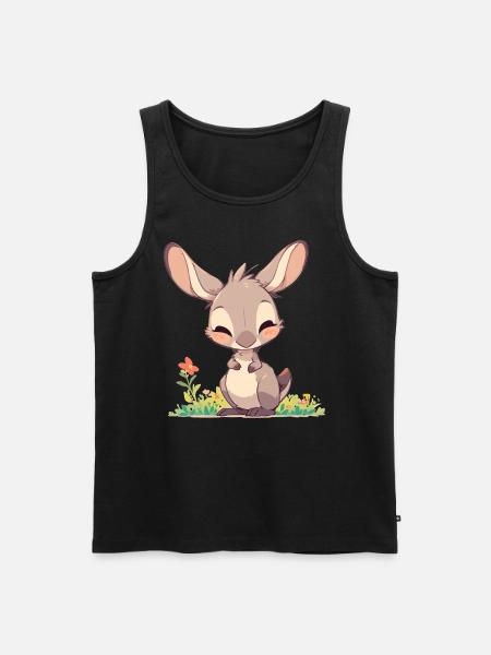 Kangaroos Kangaroo - Men's Premium Organic Tank Top - black