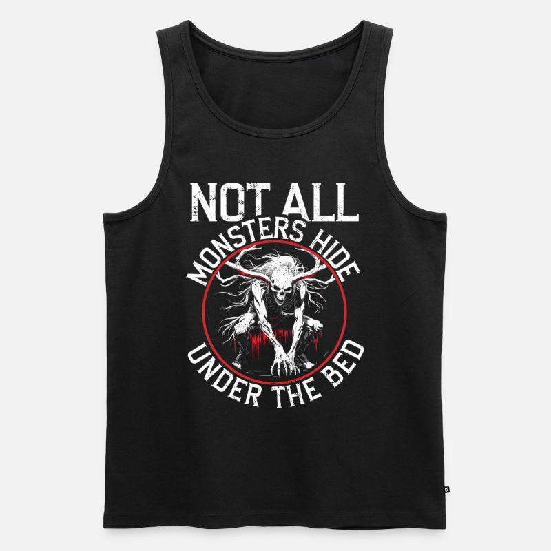 Wendigo Kryptide Cryptid - Men's Premium Organic Tank Top - black
