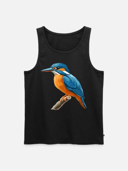 Kingfishers Kingfisher - Men's Premium Organic Tank Top - black