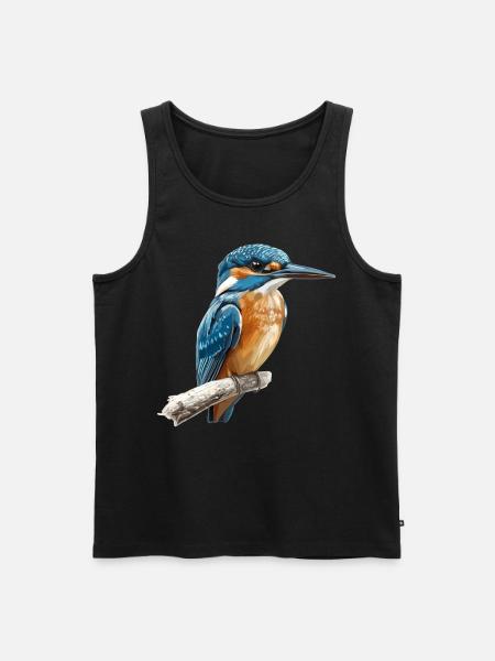 Kingfishers Kingfisher - Men's Premium Organic Tank Top - black