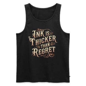 Tattoo Studio Tattoo Artist Tattoo Ideen - Männer Premium Bio Tank Top - Schwarz - Vorne - AI Model Male 178 light (178cm)