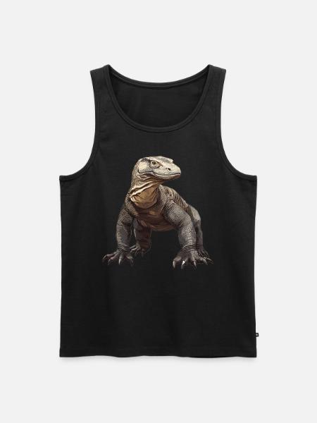Komodo dragons Komodo dragon - Men's Premium Organic Tank Top - black