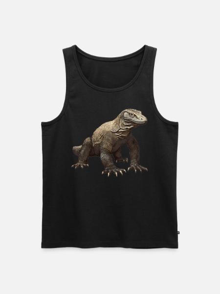 Komodo dragons Komodo dragon - Men's Premium Organic Tank Top - black