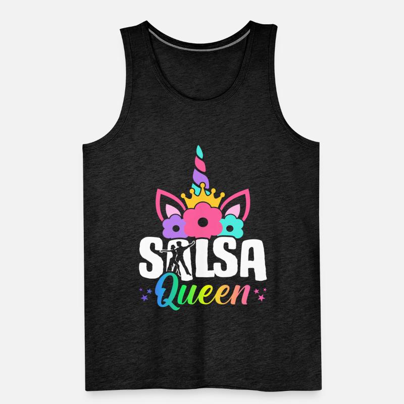 Salsa Queen Salsa Dancer Salsa Dance Illustration Débardeur bio Premium Homme