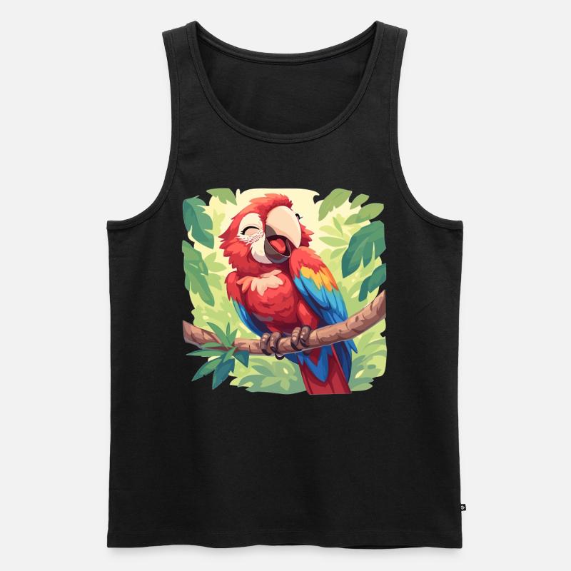 Aras Ara - Männer Premium Bio Tank Top - Schwarz