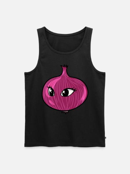 Onion Onions Vegetables - Men's Premium Organic Tank Top - black