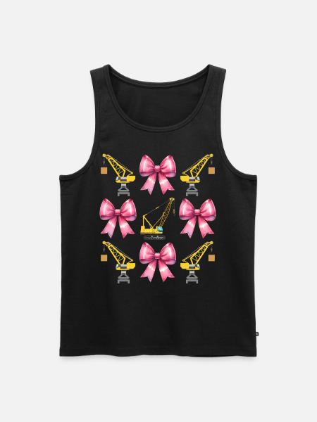 Coquette Bogenkranführer Kranführer - Männer Premium Bio Tank Top - Schwarz