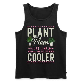Plant Lover Gardening Mom Plant - Men's Premium Organic Tank Top - black - Front - Michal (187cm)