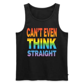 Pride LGBTQ Pride Regenbogen Pride Gay Pride Lgbtq - Männer Premium Bio Tank Top - Schwarz - Vorne - AI Model Male 178 light (178cm)