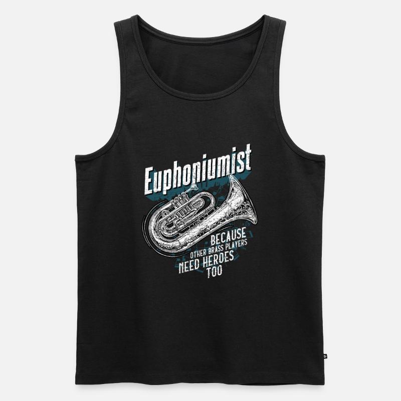 Euphonium Euphoniste - Débardeur bio Premium Homme - noir